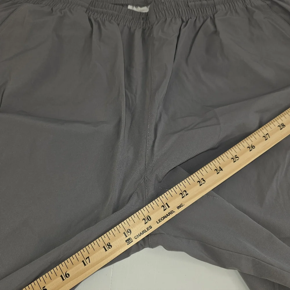 Vayager Women's Gray Cargo Hiking Capri Cropped Pants Size XXXL I-1632